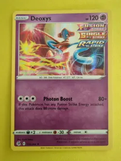 Deoxys - Pokemon Fusion Strike - 120/264 (HOLO Card) - Image 1