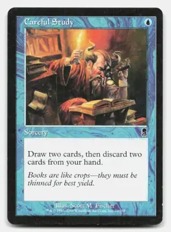 Careful Study 70 Common Odyssey Magic: The Gathering Lightly Played - Image 1