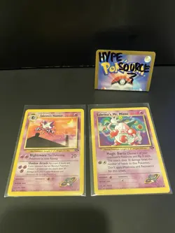 SABRINA'S HAUNTER & Mr Mime Unlimited Pokemon Card Gym Challenge 55 & 59/132 - Image 1