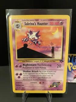 SABRINA'S HAUNTER & Mr Mime Unlimited Pokemon Card Gym Challenge 55 & 59/132 - Image 2