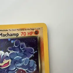 Pokemon TCG Dark Machamp Holo Rare 10/82 Team Rocket - Image 3