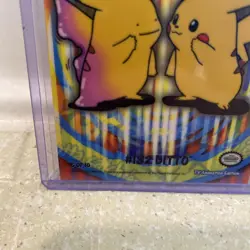 Pokemon Topps 2000 TV Animation Series 2 Stick-Ons #132 Ditto 5 of 10 NM - Image 5