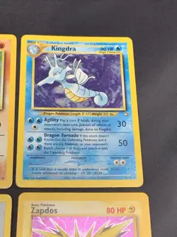 Pokemon Vintage Rare Holo Card Lot Neo Genesis, Base Set, Fossil Jungle WOTC ERA - Image 4