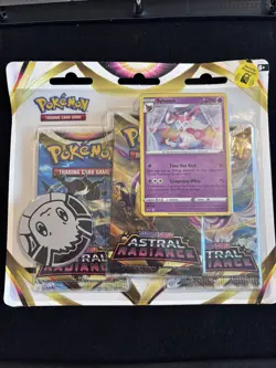 Pokemon TCG Astral Radiance 3 Pack Blister Sylveon New Sealed - Image 1