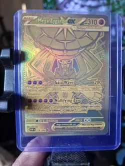 Pokemon Mega Zygarde EX Gold English 124/088 - Perfect Order NM - Image 3