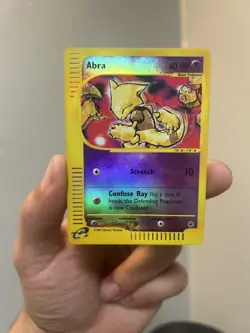 Abra ⭐ 93/165 Reverse Holo Common Expedition Base Set 2002 Pokemon NM - Image 1