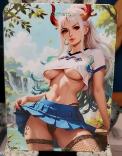 1/1 Only 1 Made Yamato School Girl One Piece Spicy Waifu Lonestar Customs Card - Image 1