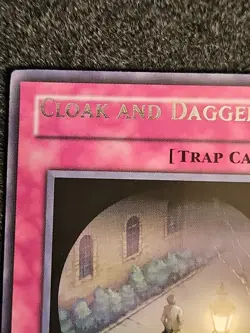 *Misprint* Yugioh Cloak and Dagger Rare STON-EN059 1st Ed NM Nameshift - Image 2