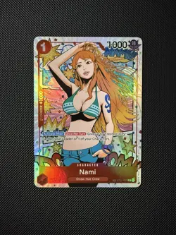 Treasure Rare Nami ST01-007 OP06 Wings Of The Captain NM One Piece English - Image 1