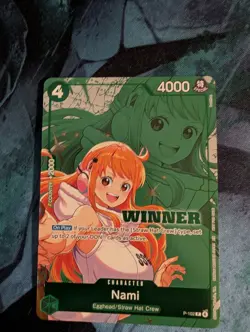 Nami P-102 Winner Pack 2026 Promo NM One Piece TCG English - Image 1