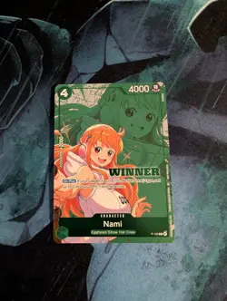 Nami P-102 Winner Pack 2026 Promo NM One Piece TCG English - Image 2