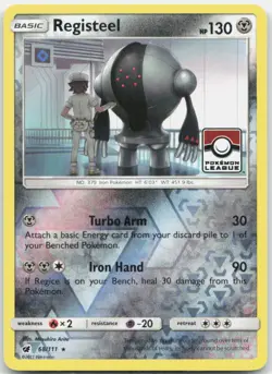 Registeel (Pokemon League) 68/111 Holo League & Championship Cards Pokemon NM - Image 1