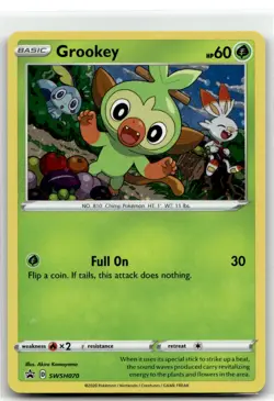 Grookey - Promo SWSH: Sword & Shield Promo Cards SWSH070 NM - Image 1
