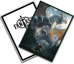 Dragon Series - 100 Textured Matte TCG Card Sleeves - Fits Magic MTG Commander - Image 4