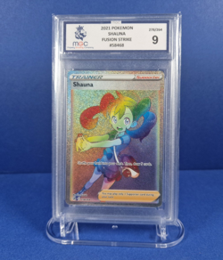 POKEMON TCG SHAUNA 278/264 Fusion Strike Card - PSA ACE MGA Graded 9 - Image 1