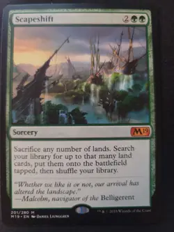 Scapeshift - NM - M19 - MTG Magic - Image 1