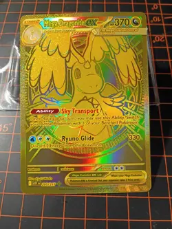 Mega Dragonite EX 295/217 Ascended Heroes Hyper Rare Pokemon TCG NM - Image 1