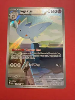Togekiss 235/217 Illustration Rare Ascended Heroes Pokemon Near Mint - Image 1