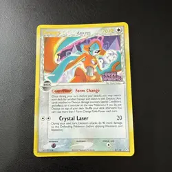 2006 Pokemon Deoxys Delta Species Reverse Holo 5/110 Holon Phantoms Stamped - Image 1