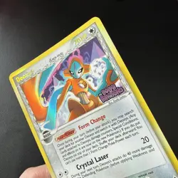 2006 Pokemon Deoxys Delta Species Reverse Holo 5/110 Holon Phantoms Stamped - Image 3