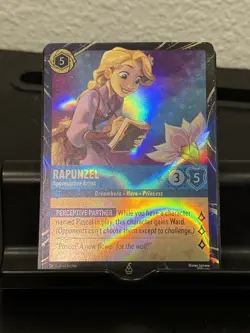 Rapunzel - Appreciative Artist 1 Disney Lorcana Promo Cards Holo - Image 3