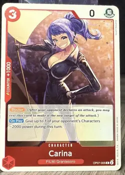 Carina - OP07-005 - R - Foil - One Piece Card Game - Image 1