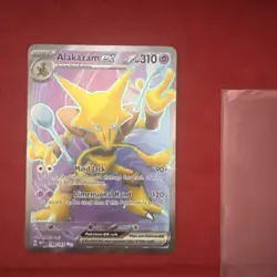 Pokemon TCG Card Alakazam ex 188/165 Scarlet & Violet 151 Ultra Rare - NM - Image 1