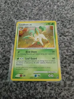 Pokemon Leafeon Card 7/100 Holo Majestic Dawn Edition Diamond & Pearl - Image 1