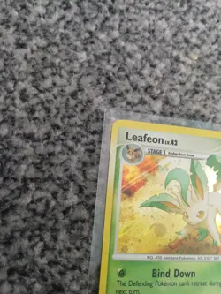 Pokemon Leafeon Card 7/100 Holo Majestic Dawn Edition Diamond & Pearl - Image 3