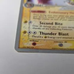Pokemon TCG Jolteon ex 109/113 World Championships Regular Card English - LP - Image 3