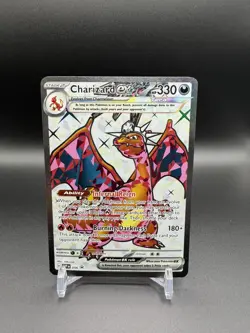 Charizard ex 056 Sv: Scarlet & Violet Promo Card Full Art NM - Image 1