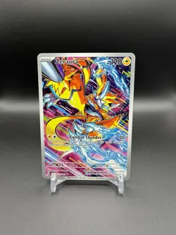 Pokemon Card Zeraora (151/142) Illustration Rare Stellar Crown NM - Image 1