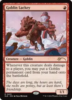 Goblin Lackey (2425) - SELA MTG - Light Play - Image 1
