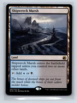 Innistrad: Midnight Hunt #267 Shipwreck Marsh - Image 1