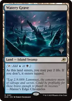 MTG Watery Grave Non-Foil NM Edge of Eternities EOE #0261 Rare Shock Land - Image 1