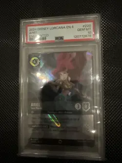 Ariel Sonic Warrior Enchanted 220/204 Lorcana PSA 10 - Image 1