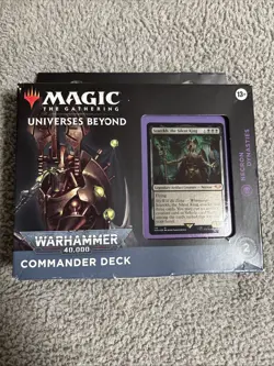 Magic: The Gathering Universes Beyond Warhammer 40k Necron Dynasties Precon Deck - Image 1
