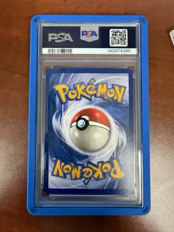 1999 POKEMON BASE SET UNLIMITED HOLO #2 BLASTOISE PSA 7 Pokemon With Guard - Image 2
