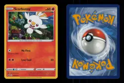 HOLO SCORBUNNY PROMO HOLO SWSH071 LP POKEMON - Image 3