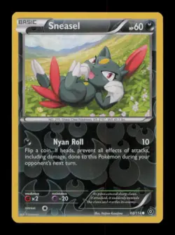 REVERSE HOLO SNEASEL COMMON 60/114 LP POKEMON - Image 1