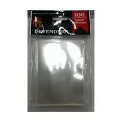 Legion Events Card Sleeves Standard CCG Size - Defender, Clear (100) New - Image 1