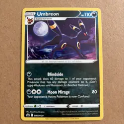 Pokemon Umbreon Holo SWSH129 Black Star Promo - Image 1