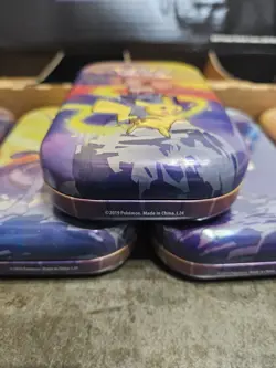 Pokemon TCG Kanto Power Amazon Mini Tins Evolving Skies Fusion Strike 4 Sealed - Image 4