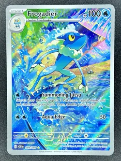 Frogadier 089/086 Chaos Rising Illustration Rare Pokemon - Image 1