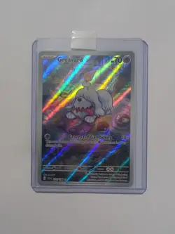 Pokemon TCG Greavard Scarlet & Violet Base Set 214/198 Holo Illustration Rare - Image 2
