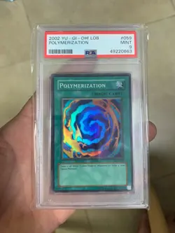 Yu-Gi-Oh! TCG Polymerization Legend of Blue Eyes White Dragon LOB-059 Unlimited - Image 1