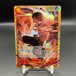 One Piece CCG The Time Of Battle Portgas D Ace SEC OP16-118 Mint - Image 1
