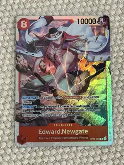 Edward.Newgate One Piece OP16 The Time of Battle Super Rare #003 - Image 1