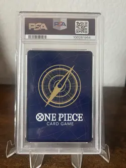 One Piece Shanks OP09-004 WANTED JPN Alt Art Foil PSA 10 Graded 2024 - Image 2