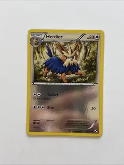Herdier Rev Reverse Holo 82/114 BW Black & White Base NM - Image 1